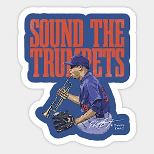 Edwin Diaz New York M Trumpets Sticker